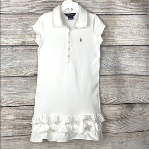 POLO by Ralph Lauren Girl’s Dress With raffle trim
